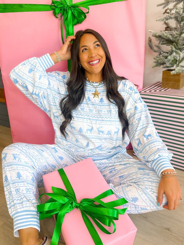 Icy Morning Long Sleeve Top
