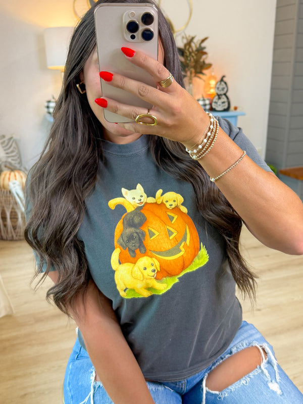 Dog-O-Lantern Vintage Tee