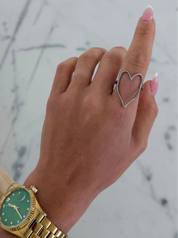 The Whole Hearted Ring- Silver