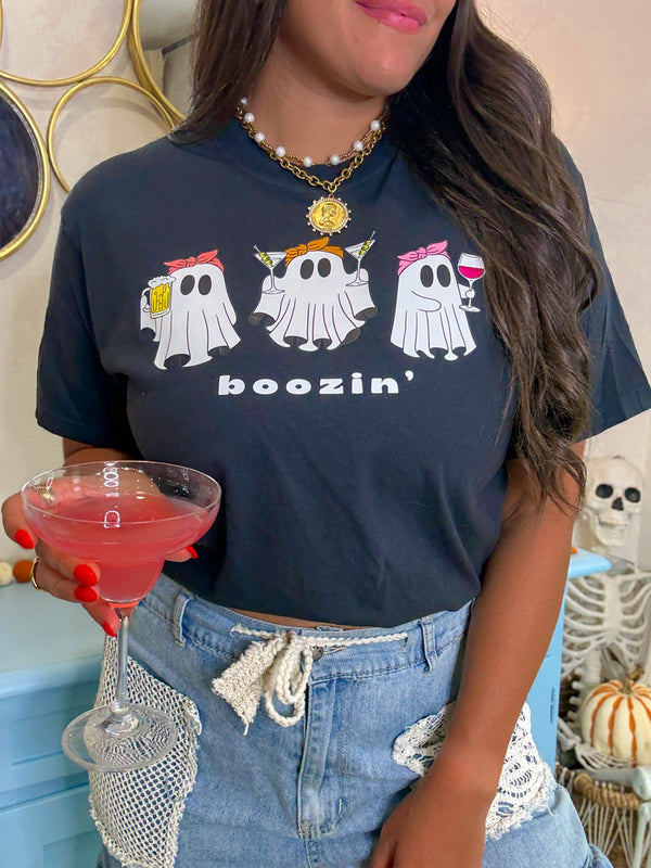 Drinks With My Ghouls Tee