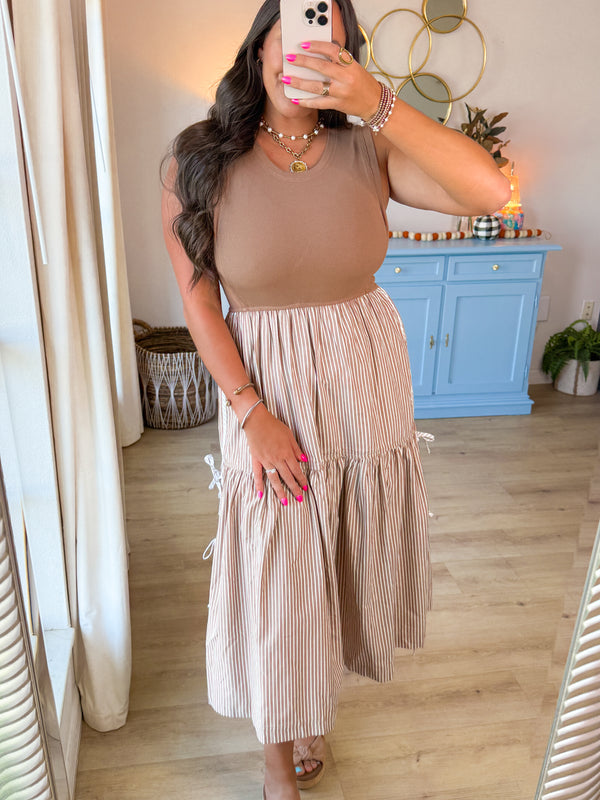 Margaux Tiered Midi Dress