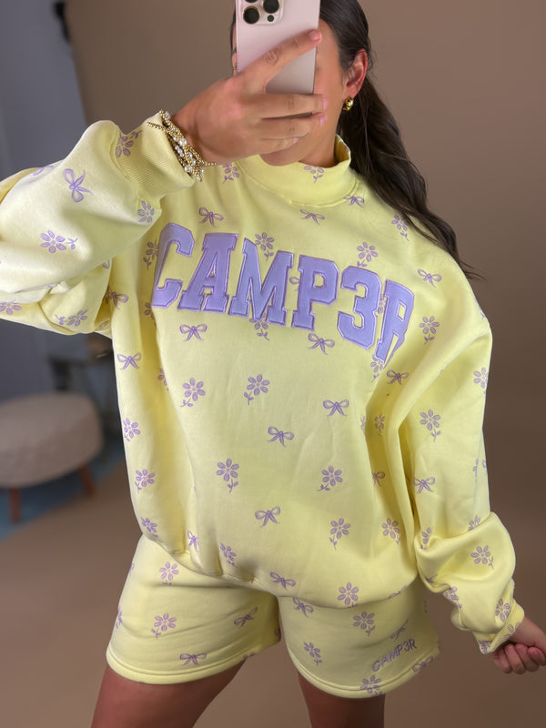 Buttercup Bliss Mockneck Sweatshirt