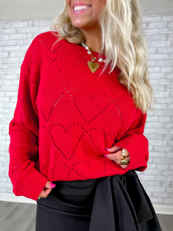 Sweetheart Stitch Sweater