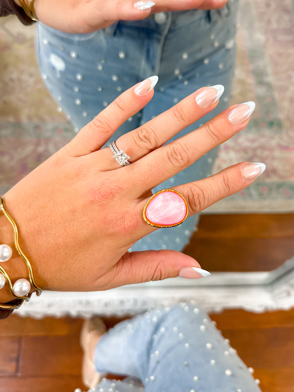 Pink Florence Ring