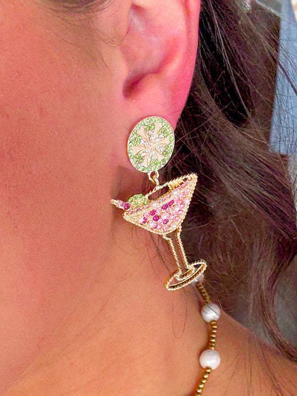 Pink Martini Earrings