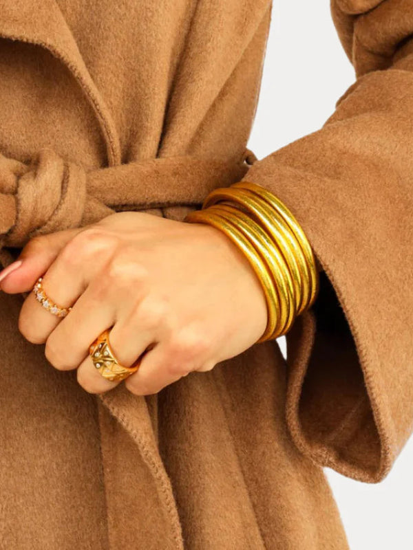 Budha Girl Bangles- Gold