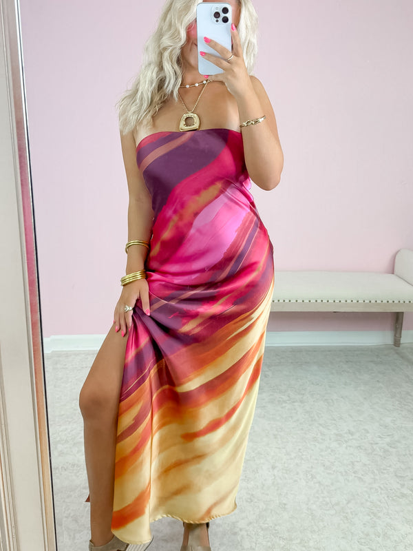 The Faded Horizon Dress