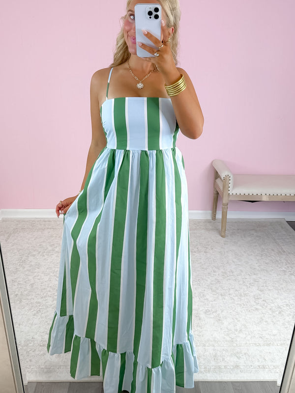 Surfside Striped Maxi