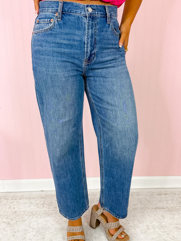 Off Duty Barrel Jeans