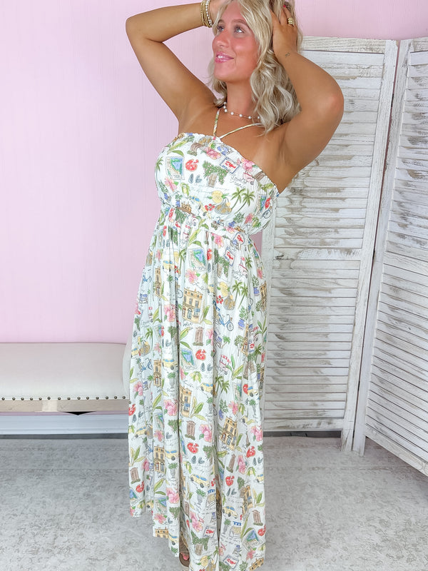 Going Anywhere Maxi Dress