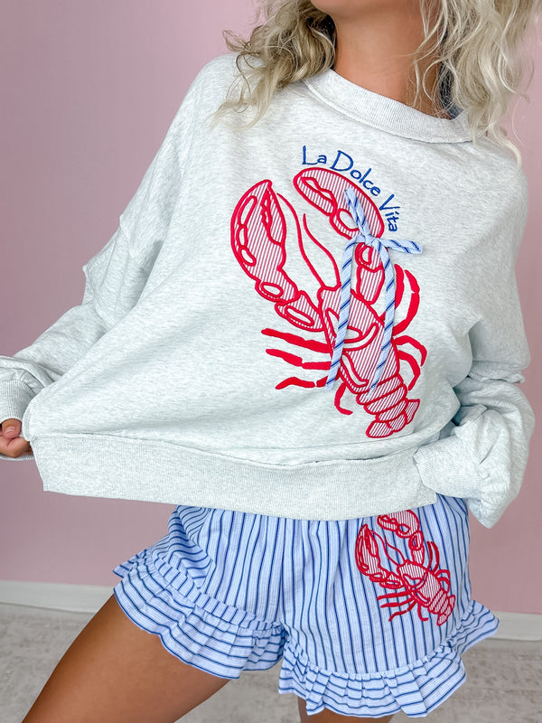 La Dolce Vita Lobster Crewneck
