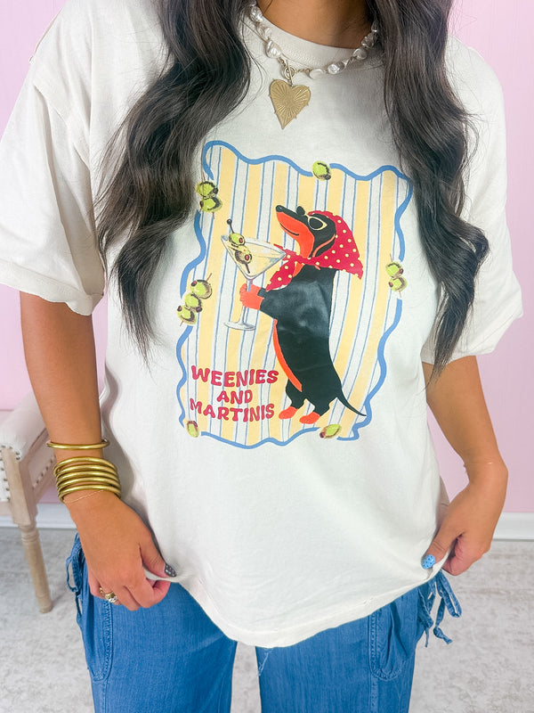 Weenies & Martinis Retro Tee