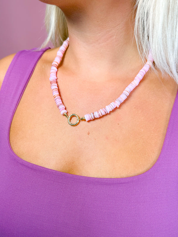 Cotton Candy Gemstone Necklace