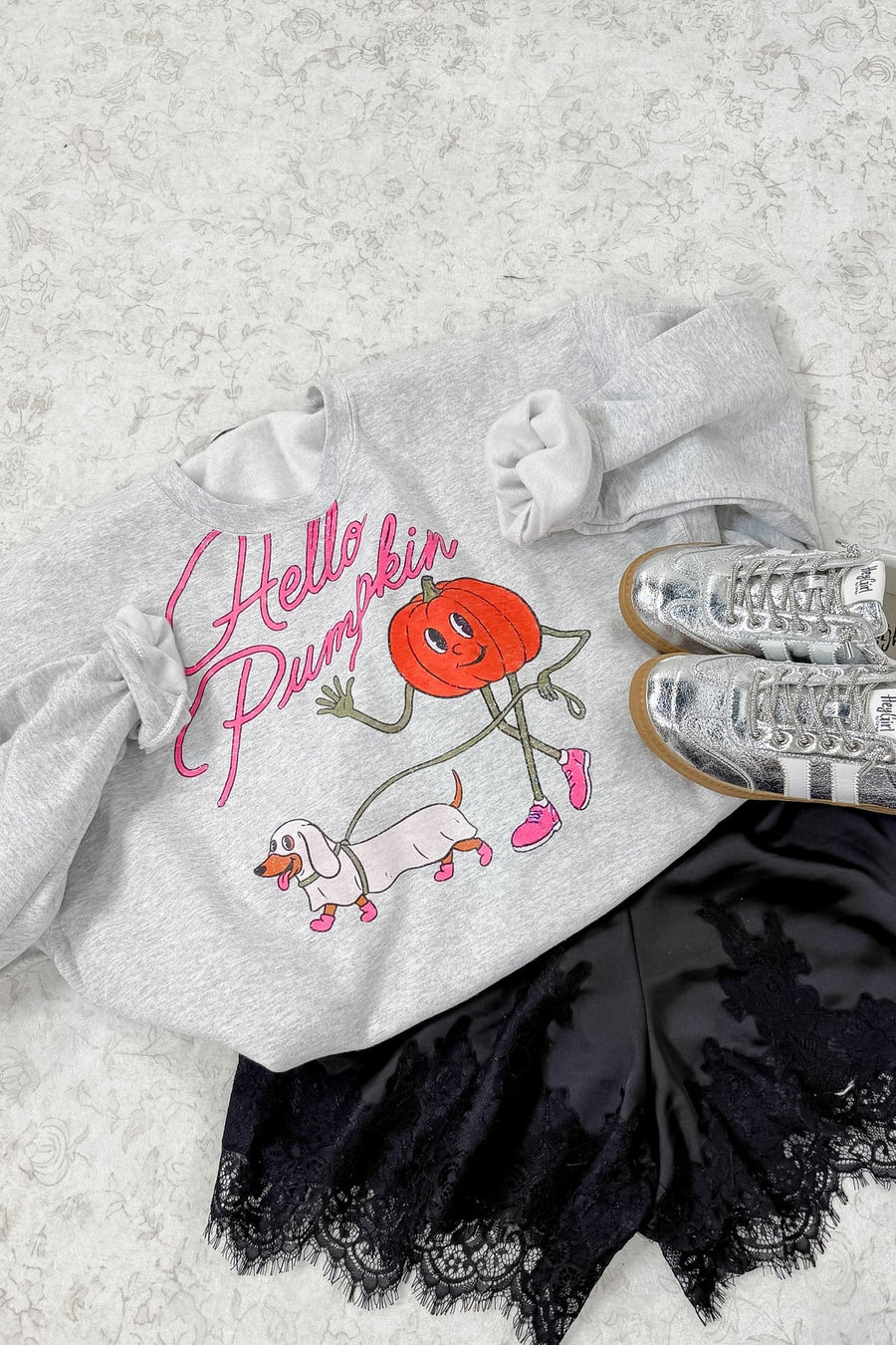 Hello Pumpkin Vintage Crewneck