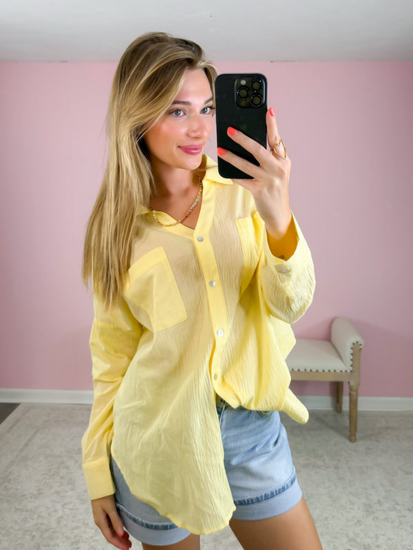 The Low Tide Yellow Shirt