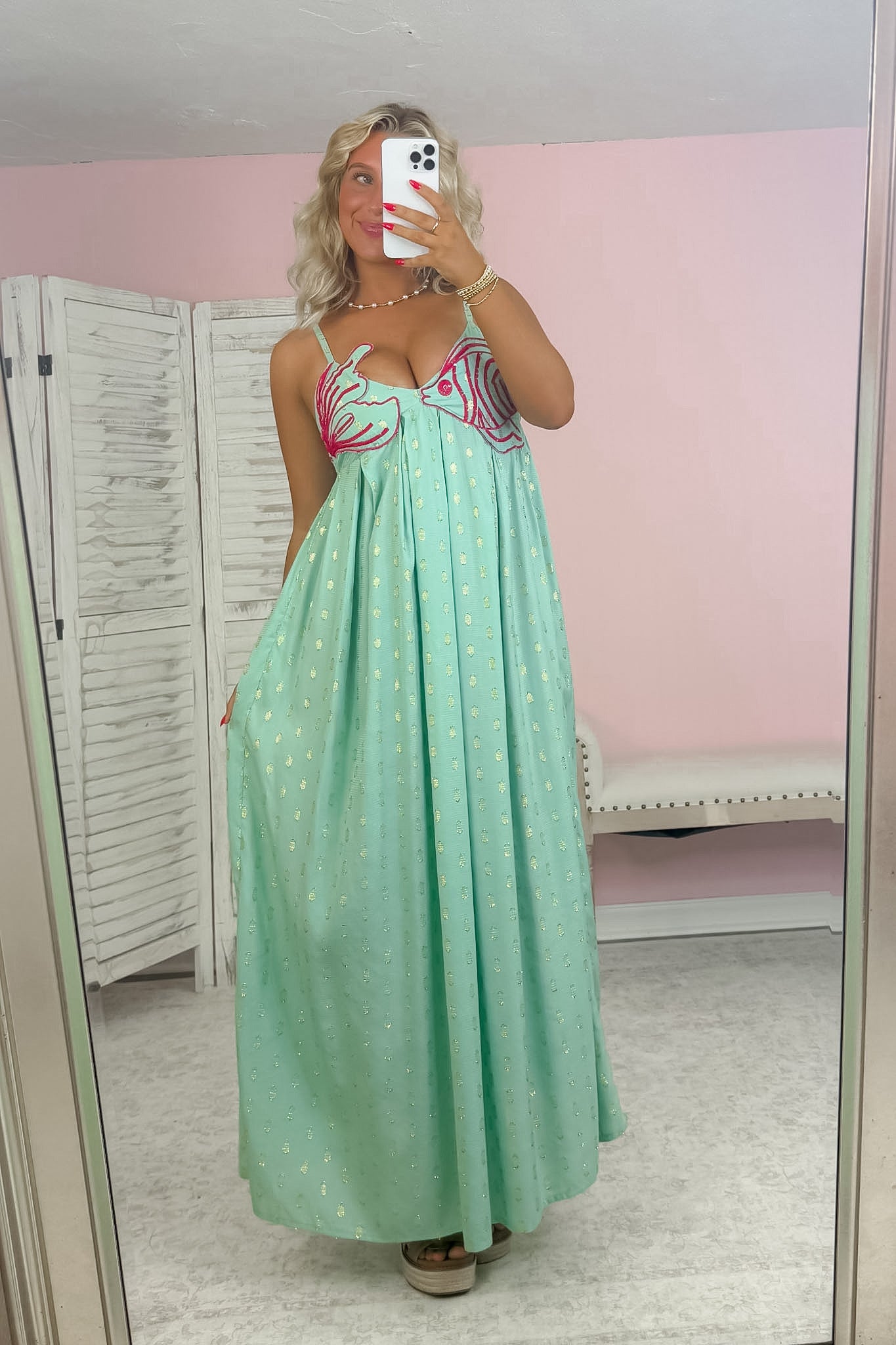 Aqua Ariel Flared Maxi Dress Poppy Jane Aqua Ariel Flared Maxi Dress Poppy Jane
