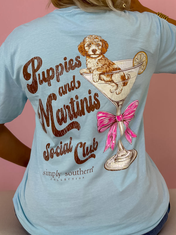 Puppies & Martinis Tee