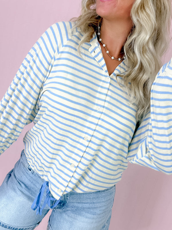 After Sun Striped Hoodie