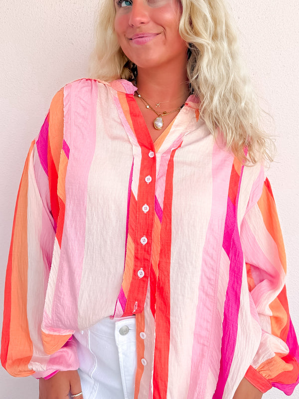 Sunrise Horizon Button Down