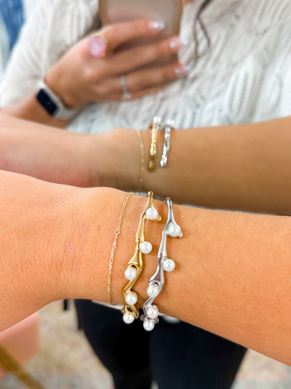 Pearl Vine Cuff