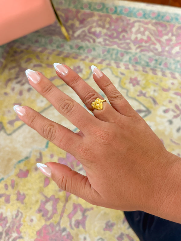 Heart n' Sparkles Ring