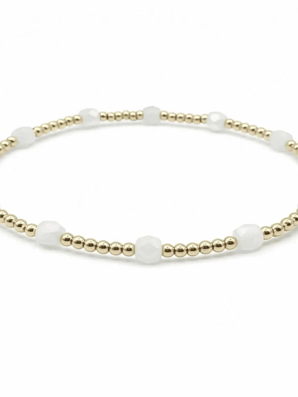 The Key West Bracelet- Winter White