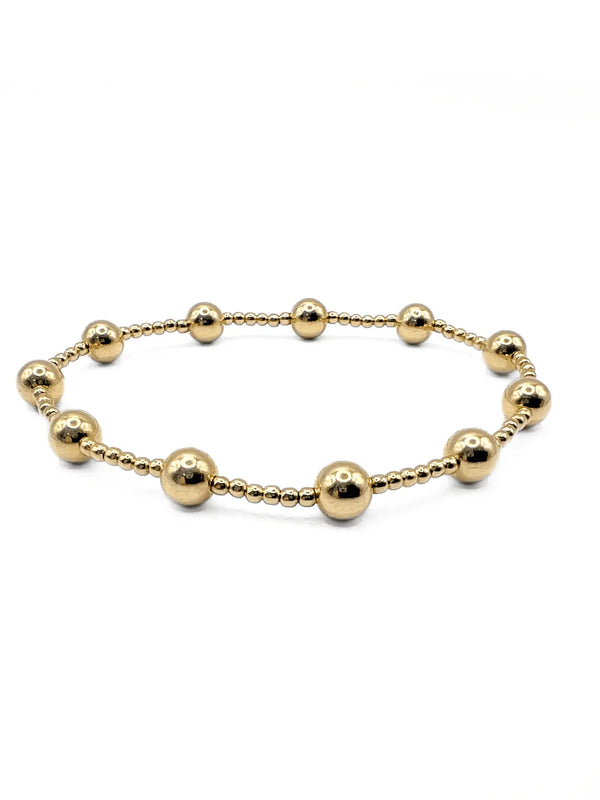 The Malibu 14k Gold-Filled + Waterproof Beaded Bracelets